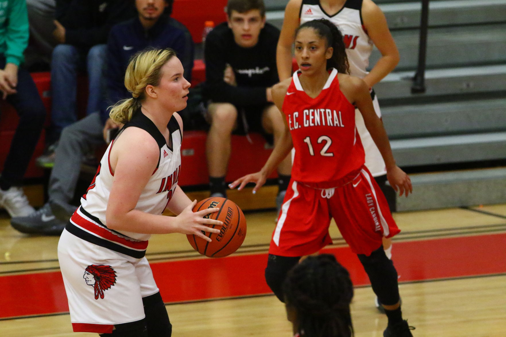 Gallery: E.C. Central at Portage girls basketball